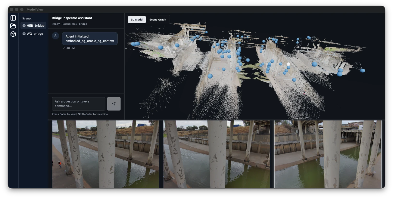 Embodied AI Interactive Evaluation Environment for Large Scale Engineering Applications